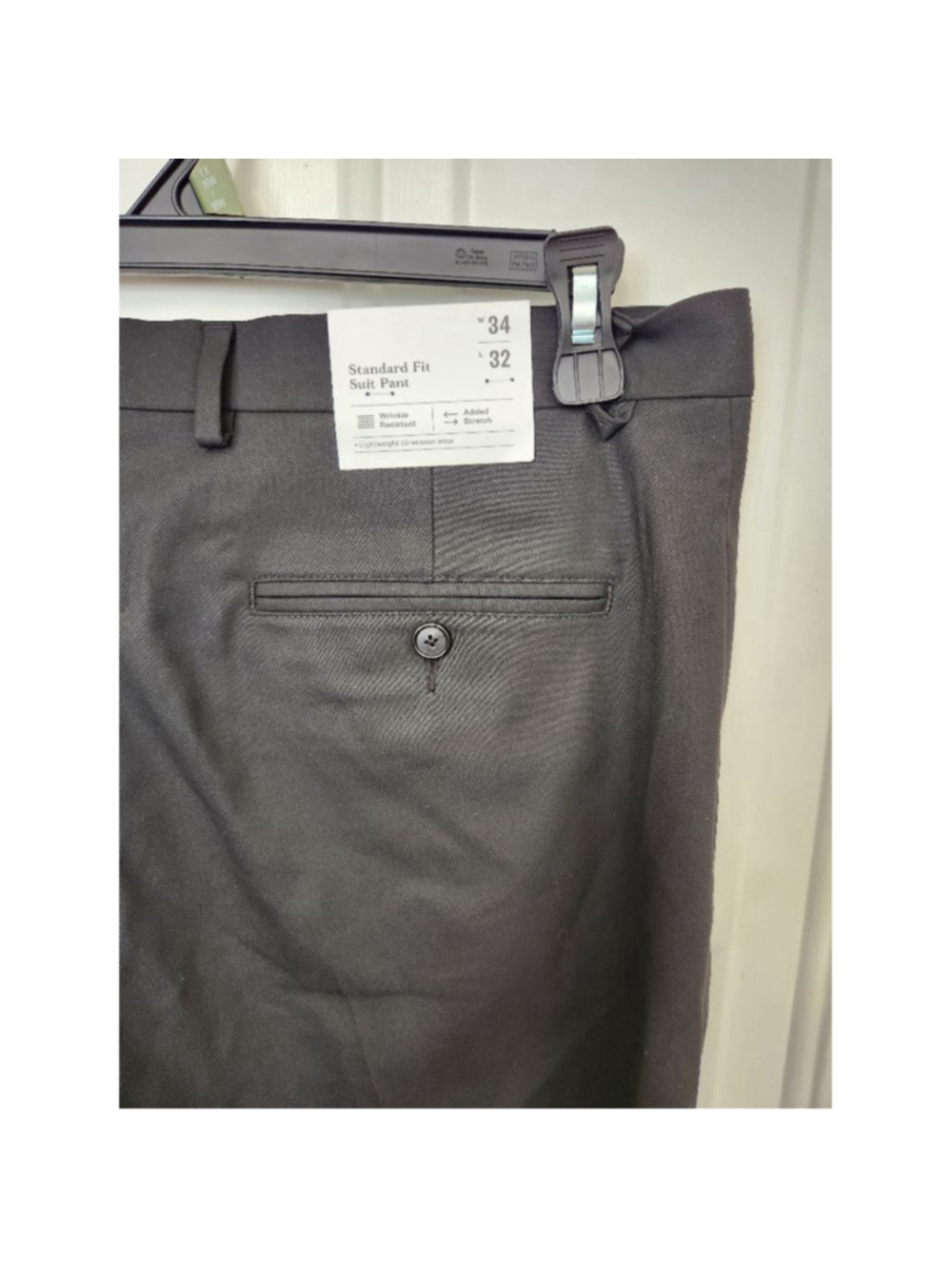 Goodfellow & Co standard fit Suit Pants Size 34W x 32L - Picture 6 of 8